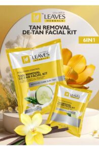 LEAVES HERBALS Tan Removal De-Tan Facial Kit